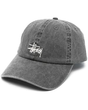 Stussy Washed Cap - Grey
