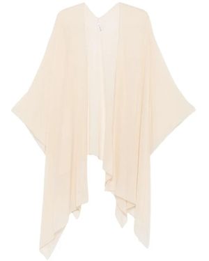Stephan Janson Open-Front Cape - Wit
