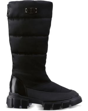 Högl Harvey Quilted Knee-High Boots - Black