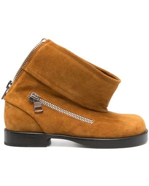 JW Anderson バイカーブーツ - ブラウン