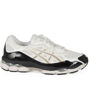 Asics Gel Nyc Mesh-Panels Low-Top Sneakers - White