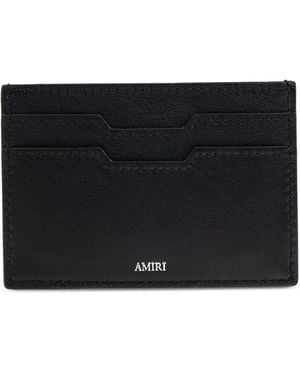 Amiri Logo-Embellished Cardholder - Black