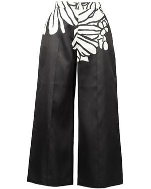 Elie Saab Mikado Hose - Schwarz