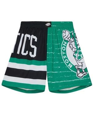 Mitchell & Ness Boston Celtics Jumbotron 3.0 Shorts - Green