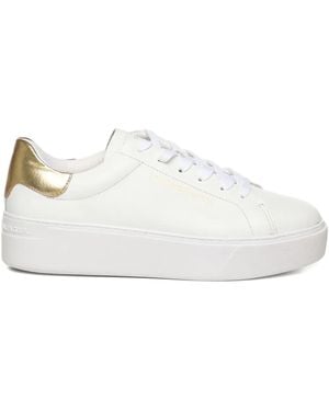 Tommy Hilfiger Metallic logo sneakers - Blanco