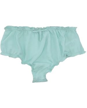 Vivetta Gerüschter Slip Mit Schleife - Blau