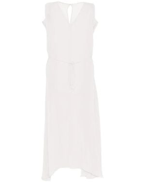 YEAREAST V-Neck Maxi Dress - White