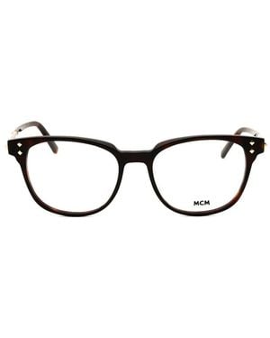 MCM Square-Frame Glasses - Black