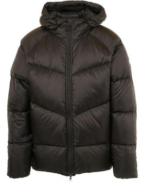 Pyrenex Helium Hooded-Padded Jacket - Black