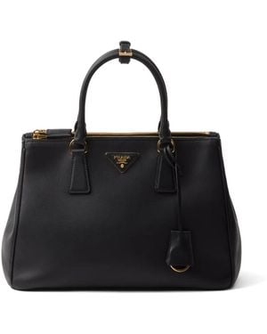 Prada Borsa Tote Galleria Grande - Nero