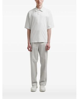 Hevò Polo Marpiccolo De Manga Corta - Blanco