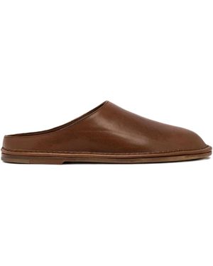 Buttero Stitching-Detail Sandals - Brown