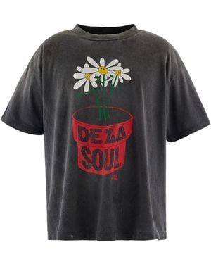 SAINT Mxxxxxx De La Soul Tシャツ - ブラック