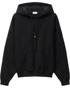 Versace Hoodie Mit Logo-Patch - Schwarz