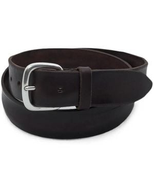Orciani Leather Belt - Black