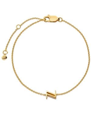 Monica Vinader Initial Z Chain Bracelet - Metallic