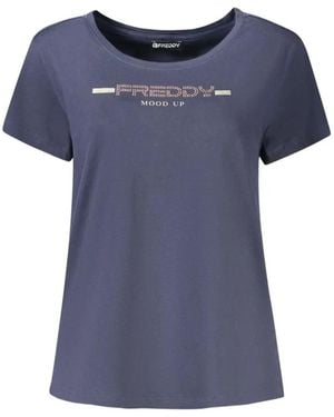 Freddy Graphic-Print Short-Sleeve T-Shirt - Blue