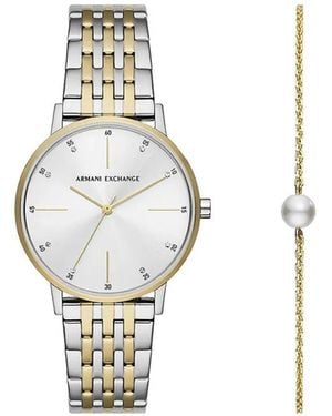 ARMANI EXCHANGE ブレスレット 36mm - ホワイト