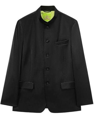 Shanghai Tang Five-Button Blazer - Black