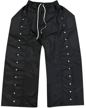 Rick Owens Lido Babel Pusher Track Trousers - Black