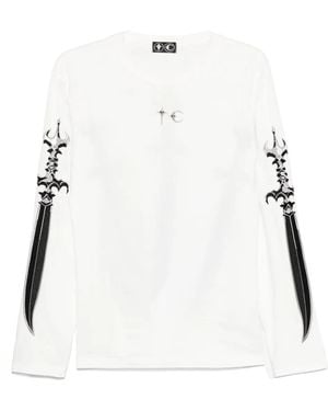THUG CLUB T-Shirt Arab Sword - Blanc