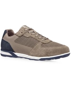 Geox Spherica Actif X3 Lace-Up Trainers - White
