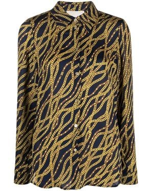 MICHAEL Michael Kors Graphic-print Shirt - Blue