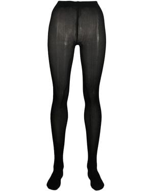 FALKE Collant Semi Trasparenti A Vita Alta - Nero