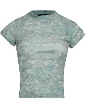 Amir Slama X Jade Picon Printed T-Shirt - Blue