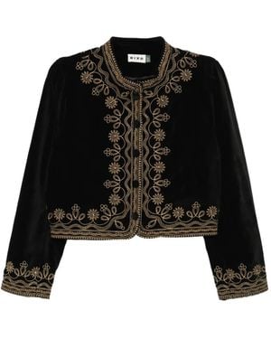 RIXO London Chaqueta JKT Denver - Negro