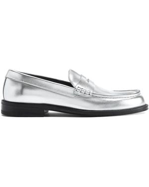 Giuseppe Zanotti Penny-Slot Loafers - White