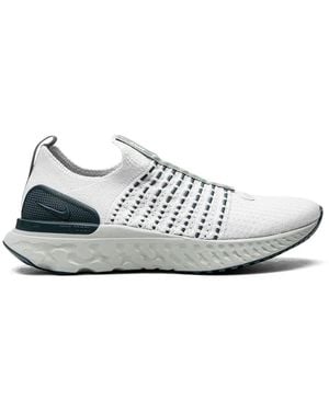 Nike React Phantom Run Flyknit 2 "Platinum Tint/Dark" Sneakers - White