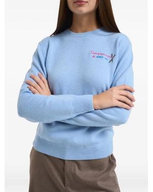 MC2 Saint Barth Pull En Maille Jacquard - Blue