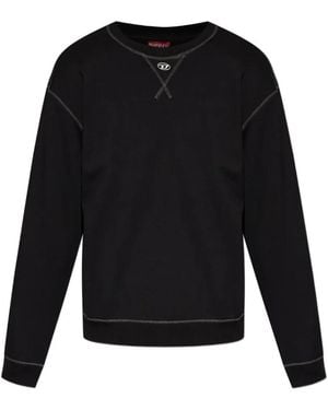 DIESEL Crew-Neck Jumper - Black