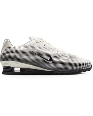 Nike Shox Z Logo-Detail Trainers - White
