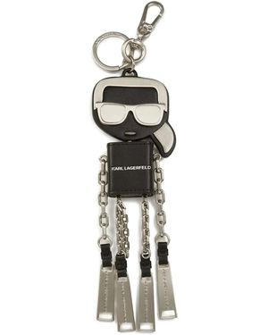 Karl Lagerfeld Portachiavi K/Ikon - Bianco