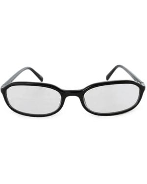 Chimi Edith Oval-Frame Glasses - White