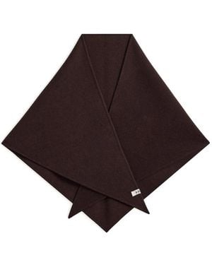 Soeur Jamelia Triangular Scarf - Brown