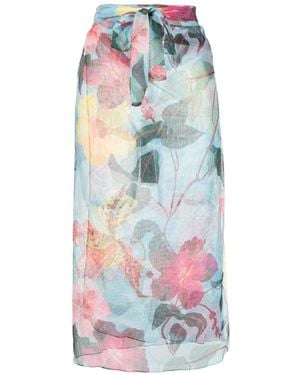 PATBO Hibiscus Pareo Cover-Up - White