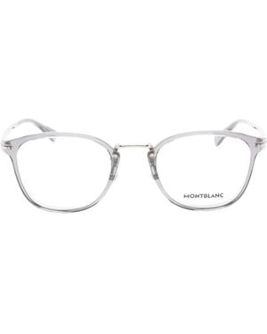 Montblanc Gafas Con Montura Redonda - Neutro