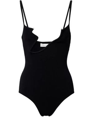 Christopher Esber Body Odessa Arced De Punto - Negro