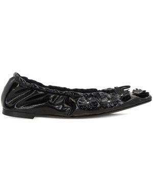 Cecilie Bahnsen Orbella Ballet Flats - Black