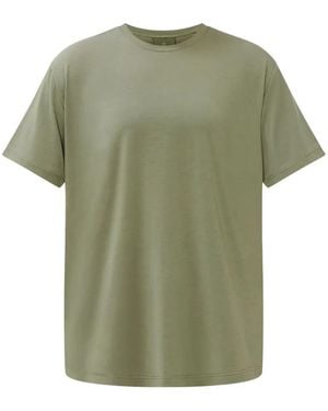 Sweaty Betty Soft Flow Studio Side-Slit T-Shirt - Green