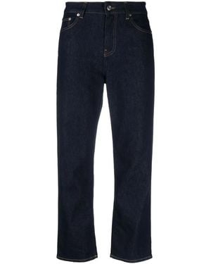 Department 5 Vaqueros capri con diseño bootcut - Azul