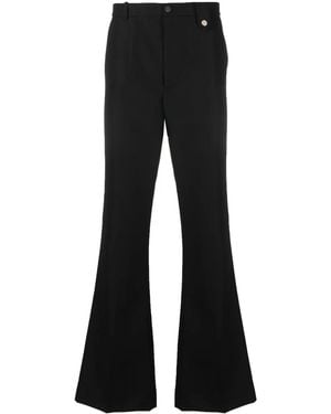 Egonlab Wool Flared Pants - Black