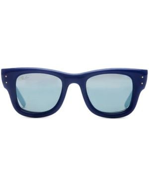 Ray-Ban A$Ap Rocky Wayfarer Puffer Sonnenbrille - Blau