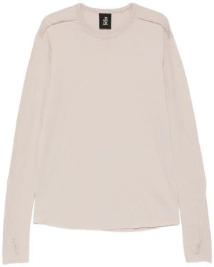 Thom Krom Raw-Cut Long-Sleeve T-Shirt - White