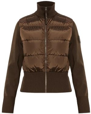 Canada Goose Hybridge Wide Puffer Jacket - Brown