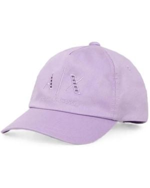 ARMANI EXCHANGE Cappello Da Baseball Con Logo - Viola