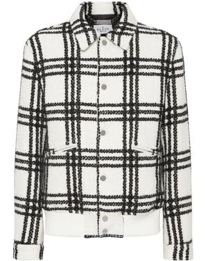 Philipp Plein Gothic Plein Bomber Jacket - Grey